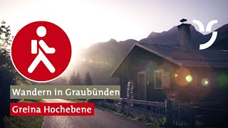 Die schönsten Wanderungen in Graubünden Greina Hochebene Surselva [upl. by Eedyak]