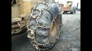 Log Skidder Tire Chains 231x26 code bearpawSwing [upl. by Ytsanyd]