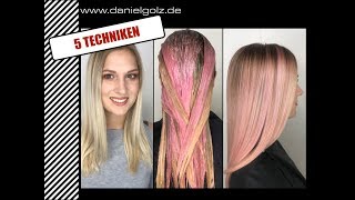 Trend Haarfarben und Technik [upl. by Notned314]