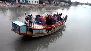 Eid ar furti Tongi tolar boat jaurney with friends curcel 2017 [upl. by Odey]