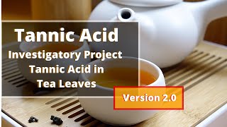 Tannic Acid in Tea Leaves  What is Tannic Acid tannicacid tea [upl. by Zrike]