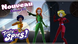 Totally Spies  Saison 7  CLIP  MYSTÈRE AU MUSÉE [upl. by Schwing]