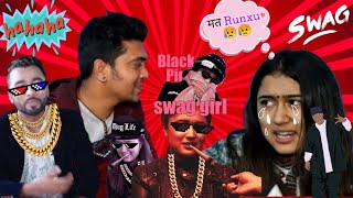 Rachana Rimal comedy interview Rachana Rimal Savage Reply 😅😅thuglifenepal youtubevideo comedy [upl. by Anetsirk]