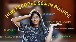 How I scored 96 in my 10th board💯📚😲 Strategies That I Followed  Nidhi Vlogs [upl. by Conias]