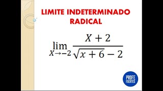 Límites indeterminados con radicales [upl. by Garv]