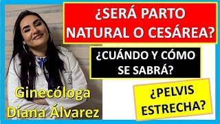 ¿CóMO SABER SI PUEDO TENER PARTO NATURAL por GINECOLOGA DIANA ALVAREZ [upl. by Quarta]