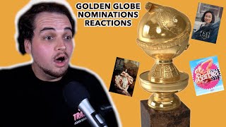 2024 Golden Globe Nominations REACTIONS [upl. by Nylleoj]