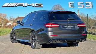 MercedesAMG E53 Estate  REVIEW on AUTOBAHN [upl. by Fesuoy]