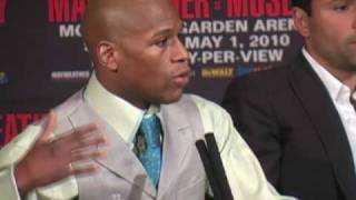 Floyd Mayweather beats Shane Mosley by unanimous decision Manny Pacquiao next [upl. by Ymorej]