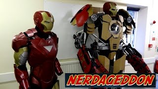 Nerdageddon DEFCON III Cosplay Vlog with Iron Man amp Hulkbuster  James Bruton [upl. by Ahtar]