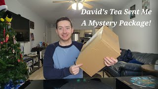 Davids Tea Sent Me a Mystery Package  Lets See Whats Inside [upl. by Marta328]