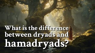 What is the difference between dryads and hamadryads Greek Mythology Story [upl. by Adnarahs]