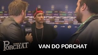 Neymar boleiros e pagode agitam a quotVan do Porchatquot [upl. by Lyreb]