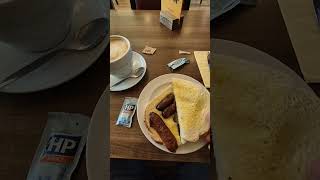 Latte amp Sausage Butty [upl. by Epilef]