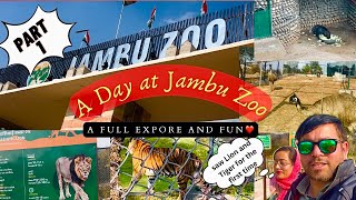 Vlog 103Jambu Zoo Trip JammuA Day at Jambu Zoo Part 1North Indias Largest Zoo vlog vlogs [upl. by Uliram]