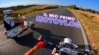 IL MIO PRIMO MOTOVLOG un po in ritardo [upl. by Esirehs]