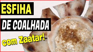 Sucesso ESFIHA DE COALHADA COM ZAATAR [upl. by Silenay894]