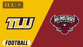 TLU vs McMurry  D3 NCAA Football  102624 [upl. by Onitnelav]