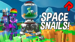 Capturing a Space Snail Astroneers New Alien Pets [upl. by Schramke]