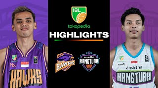 Highlight Tangerang Hawks vs Amrtha Hangtuah  23 March 2024  IBL Tokopedia 2024 [upl. by Aisek]