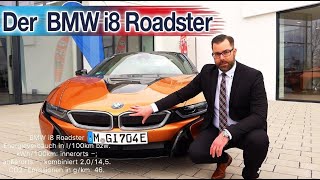 VOGEL AUTOHÄUSER  Der BMW i8 Roadster [upl. by Estes]