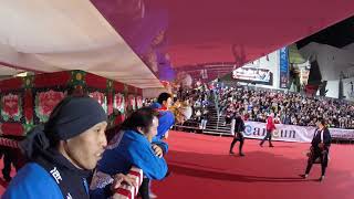 2017 Hollywood Christmas Parade  D Camera Aomori Nebuta in Hollywood Red Carpet [upl. by Joelie]