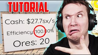 Tycoon RNG The Ultimate Efficiency Guide  How to Achieve 100 TUTORIAL [upl. by Sera772]