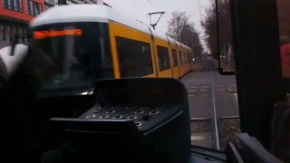 Führerstandsmitfahrt Flexity Berlin auf der M4 Teil 1 [upl. by Oiretule]