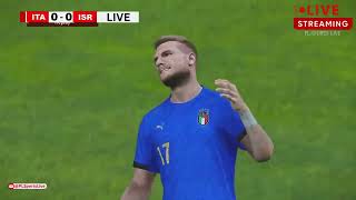 Italy vs Israel  UEFA Nations League 2024  eFOOTBALL PES21 Gameplay PLSL 696 [upl. by Notniuqal]