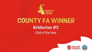 Club of the Year 2024 Kirkburton JFC [upl. by Aisset94]