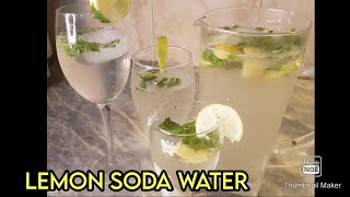 Lemon Soda Water Recipe Summer No stove Recipe quick and easy Recipe Shumailas kitchen [upl. by Arretal580]