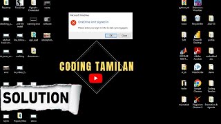 How do I fix OneDrive isnt Signed in ERROR   SOLUTION [upl. by Hillegass227]