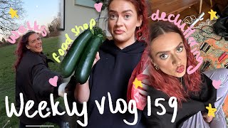 WEEKLY VLOG 159  GETTING NEW PIERCINGS amp STARTING A MAKEUP DECLUTTER EmmasRectangle [upl. by Mackay]