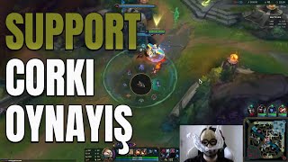 SUPPORT CORKI İNANILMAZ GÜÇLÜ OYUN SONUNDA TEK ATTIK [upl. by Doowron]