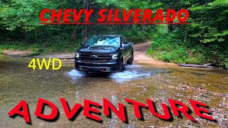 Chevy Silverado Trail Boss 4 wheeling on Scooters Loop TN [upl. by Danuloff]