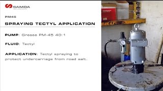 PM45 Spraying Tectyl™ [upl. by Orestes]