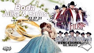 Vencedores del Bravo amp Fiera de Ojinaga BODA JULISA Y CARLOSDjAlfredoEN MELILLA NIEVES ZACATECAS [upl. by Clifton]