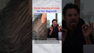 Deep Cleaning Of Scalp  Home Remedy  Hair loss  Hair Fall  Hair Growth  Hair Regrowth Shorts [upl. by Rama]