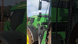 John Deere 6155M Tractor with Dowdeswell at Newbury Ploughing Match  Saturday 19th October 2024 [upl. by Enella]