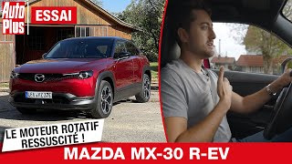 Mazda MX30  le MOTEUR ROTATIF ressuscité   Essai [upl. by Notserk]