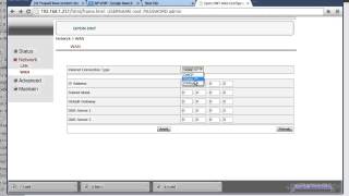 FTTH GPON AONT 100C Routed Mode Configuration Screens [upl. by Nomaj]