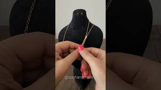 ✨️jewellery hacks how to convert a bracelet into a necklace shorts [upl. by Enovaj492]