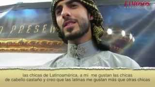 OMAR BORKAN AL GALA EL HOMBRE MÁS GUAPO DEL MUNDO [upl. by Nikolas]