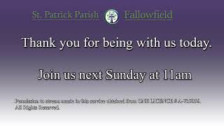 St Patrick Fallowfield  September 8th 2024  23rd Sunday in Ordinary Time [upl. by Engud126]