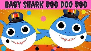 Baby Sharks Animal Friends 🐶🦈 Wheels on The Bus Song babyshark nurseryrhymes [upl. by Nevets]