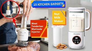 15 Kitchen Gadgets You Must Have 2024 [upl. by Icyaj496]