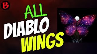 All Wings in Diablo 3 with Locations Guide 26 [upl. by Veradia]