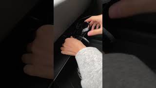 Tesla interior LED lights installation guide🚨AmbientLighting Model3Mods ModelYMods TeslaLED [upl. by Aivalf]