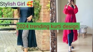 2024 trending kurti design ✨ latest kurti design ✨🌟 most trending kurti design ✨🌟 [upl. by Irollam5]