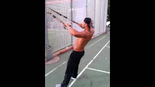 Suspension Training TRX 101 Face Pull w External Rotation Rotator Cuff [upl. by Marcille656]